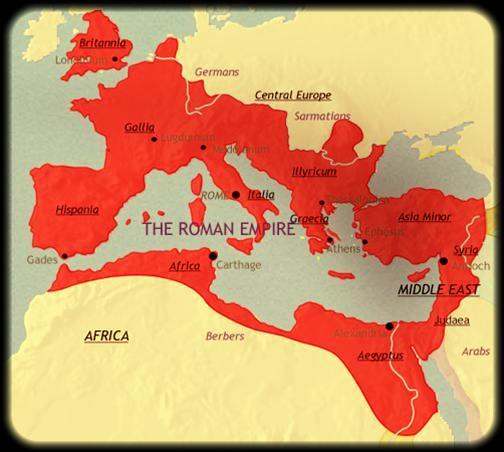 Map Of The Roman Empire